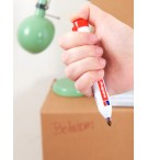 MARQUEUR EDDING EFFACABLE A SEC RETRACTABLE NOIR