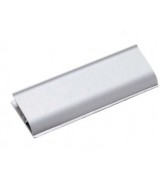 Rail pince aluminium auto-adhésive longueur 11,3 cm MAUL