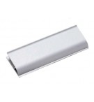 Rail pince aluminium auto-adhésive longueur 11,3 cm MAUL
