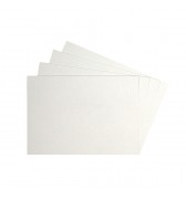 50 CARTES de correspondance A5 PAPIER BLANC 300G 100% RECYCLE