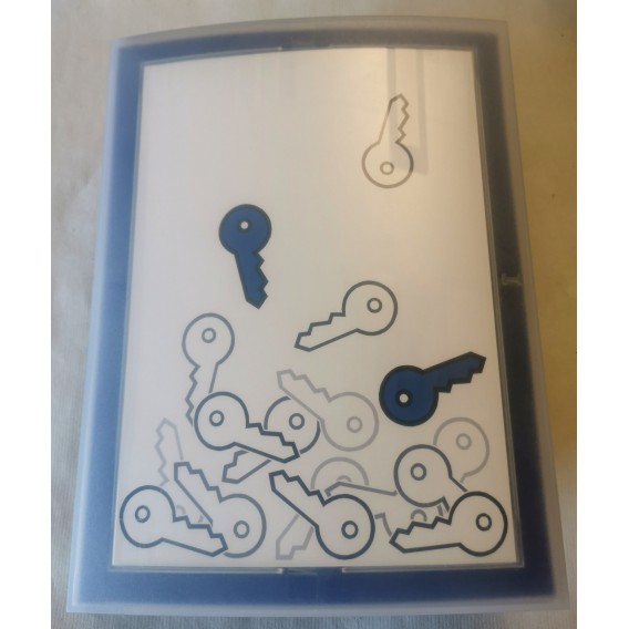 HAN BOITE A CLE INDEX BLEU 4023.14