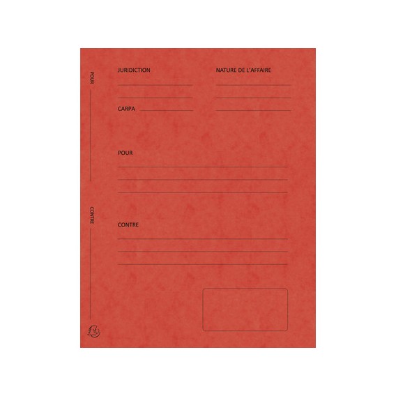 EXA P/25 DOSS PLAIDOIRIE CTE ASS 220118E