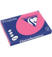 RAMETTE 250 FEUILLES A3 ROSE FUCHSIA 120G REPRO CLAIREFONTAINE
