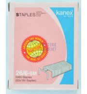 BOITE 5000 AGRAFES 26/6