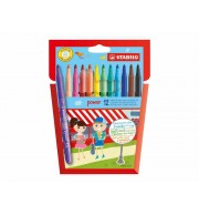 FEUTRES STABILLO POWER POCHETTE DE 12