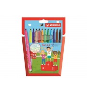 FEUTRE STABILO TRIO A-Z POCHETTE DE 12