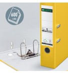 CLASSEUR A LEVIER LEITZ JAUNE - DOS 80mm