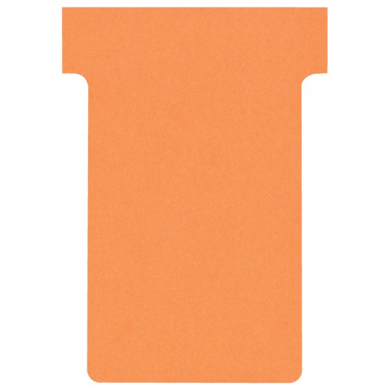 FICHES T INDICE 2 ORANGES - PAQUET DE 100