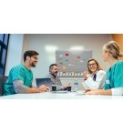 Paquet de 100 fiches T planning - indice 2 - vertes Nobo - Vue 4