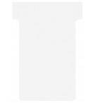 FICHES T INDICE 2 BLANCHES - PAQUET DE 100