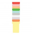 FICHES T INDICE 2 BLANCHES - PAQUET DE 100