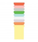 FICHES T INDICE 3 ROSES - PAQUET DE 100