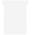 FICHES T INDICE 3 BLANCHES - PAQUET DE 100