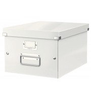 BOITE DE RANGEMENT CLICK'N STORE 265X188X335mm BLANCHE