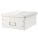 BOITE DE RANGEMENT CLICK'N STORE 350X188X450mm BLANCHE