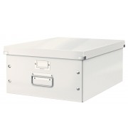 BOITE DE RANGEMENT CLICK'N STORE 350X188X450mm BLANCHE