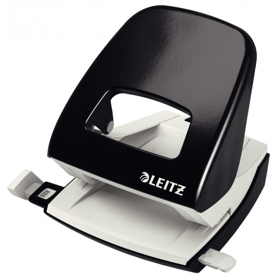 PERFORATEUR METAL 2 POINCONS LEITZ WOW 5008 NOIR