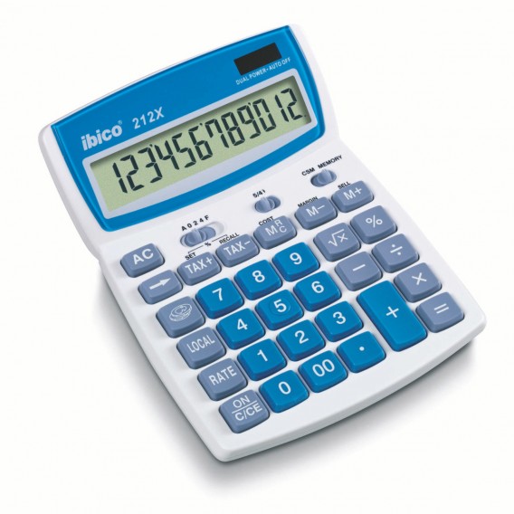 CALCULATRICE IBICO 12 CHIFFRES 212X