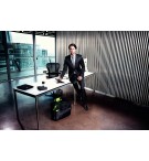 VALISE TROLLEY A ROULETTES LEITZ