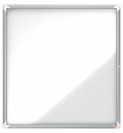 VITRINE EXTERIEURE BLANCHE 12 FEUILLES