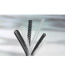 BOITE DE 50 RELIURES CLICK DIAM 8mm 45 FLES - NOIR