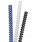 BOITE DE 50 RELIURES CLICK DIAM 12mm 95 FLES - NOIR