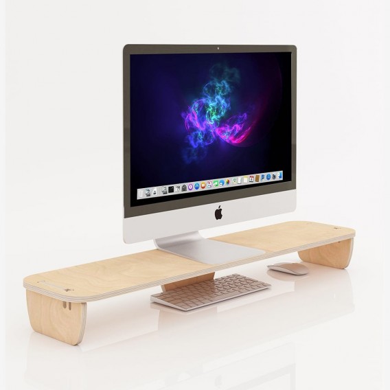 SUPPORT MONITEUR BOIS NITA