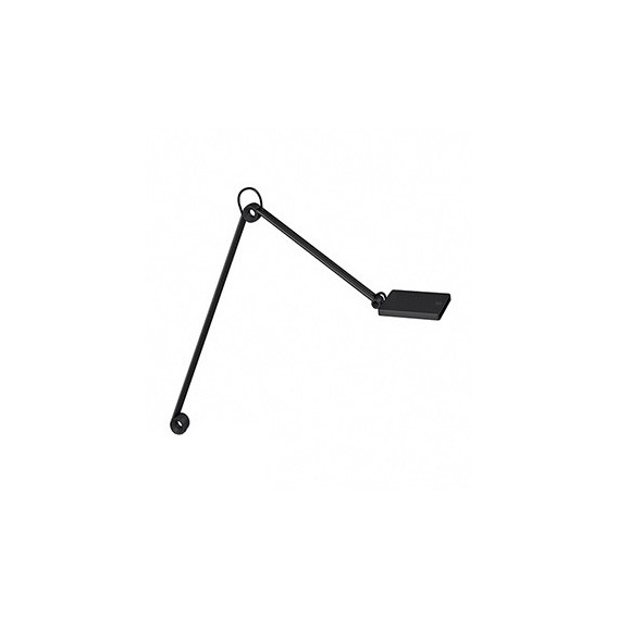 LAMPE DE BUREAU 3000K NOIRE OU BLANCHE TETE CARREE (SANS SOCLE)