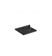 SOCLE DE TABLE CARRE NOIR OU BLANC