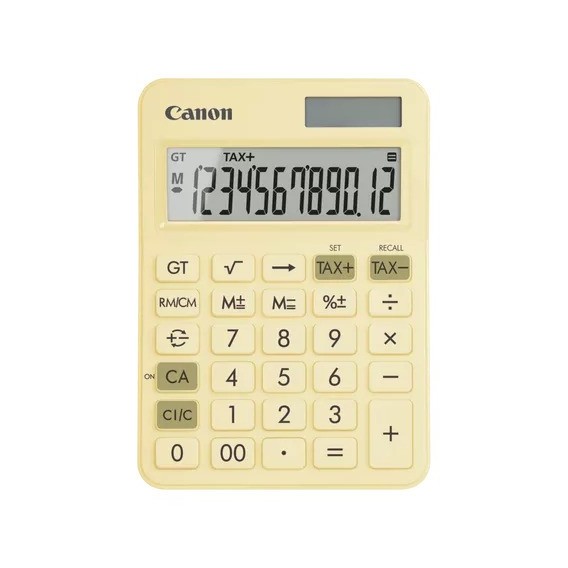 CALCULATRICE CANON LS-125KB JAUNE / 479218