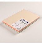 PAPIER IRIS VIVALDI A4- 185g - 120 flles - couleurs claires assorties