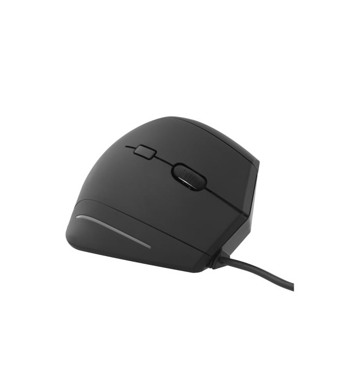 Souris Verticale Ergonomique Filaire - 3 Boutons, Optique, Design Confortable Pour Bureau Et Gaming