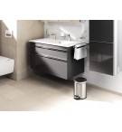 POUBELLE RONDE A PEDALE ACIER INOXYDABLE 5L