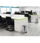 POUBELLE RONDE A PEDALE ACIER INOXYDABLE 12L