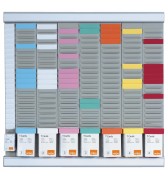 KIT PLANNING 7 BANDES 24 FENTES INDICE 2 - 1 BANDE 24 FENTES INDICE 1