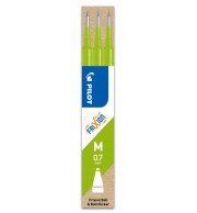 3 RECHARGES PILOT FRIXION VERT CITRON