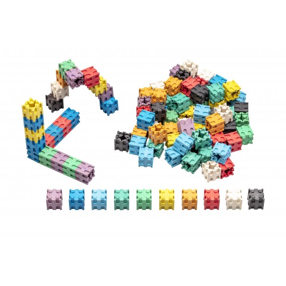 CUBES A IMBRIQUER BTE DE 100 CUBES RE-WOOD