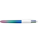 STYLO BIC 4 COULEURS - CORPS IRISE DEGRADE