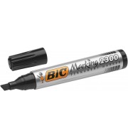 MARQUEUR PERMANENT BIC 2300 POINTE BISEAU - NOIR