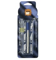 CUTTER PRECISION COFFRET+ 6 LAMES ASSORTIES