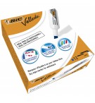 MARQUEUR EFFACABLE A SEC BIC 1791 POINTE BISEAU - BLEU