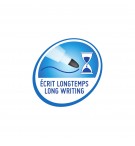 MARQUEUR EFFACABLE A SEC BIC 1791 POINTE BISEAU - BLEU