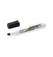 MARQUEUR EFFACABLE A SEC BIC 1791 POINTE BISEAU - NOIR