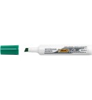 MARQUEUR EFFACABLE A SEC BIC 1791 POINTE BISEAU - VERT