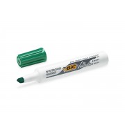 MARQUEUR EFFACABLE A SEC BIC 1791 POINTE BISEAU - VERT