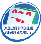 MARQUEUR EFFACABLE A SEC BIC 1791 POINTE BISEAU - VERT