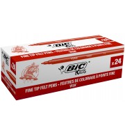 FEUTRE BIC VISA KIDS ROUGE - BOITE DE 24