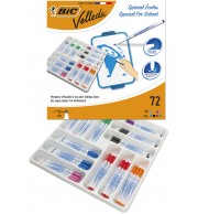 FEUTRES EFFACABLES A SEC BIC 1721 - CLASSPACK DE 72 ASSORTIS