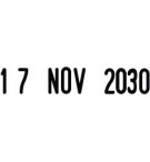 Petit tampon dateur Trodat Printy 4810