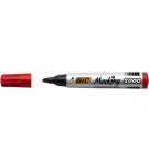 MARQUEUR PERMANENT BIC 2000 POINTE OGIVE - ROUGE